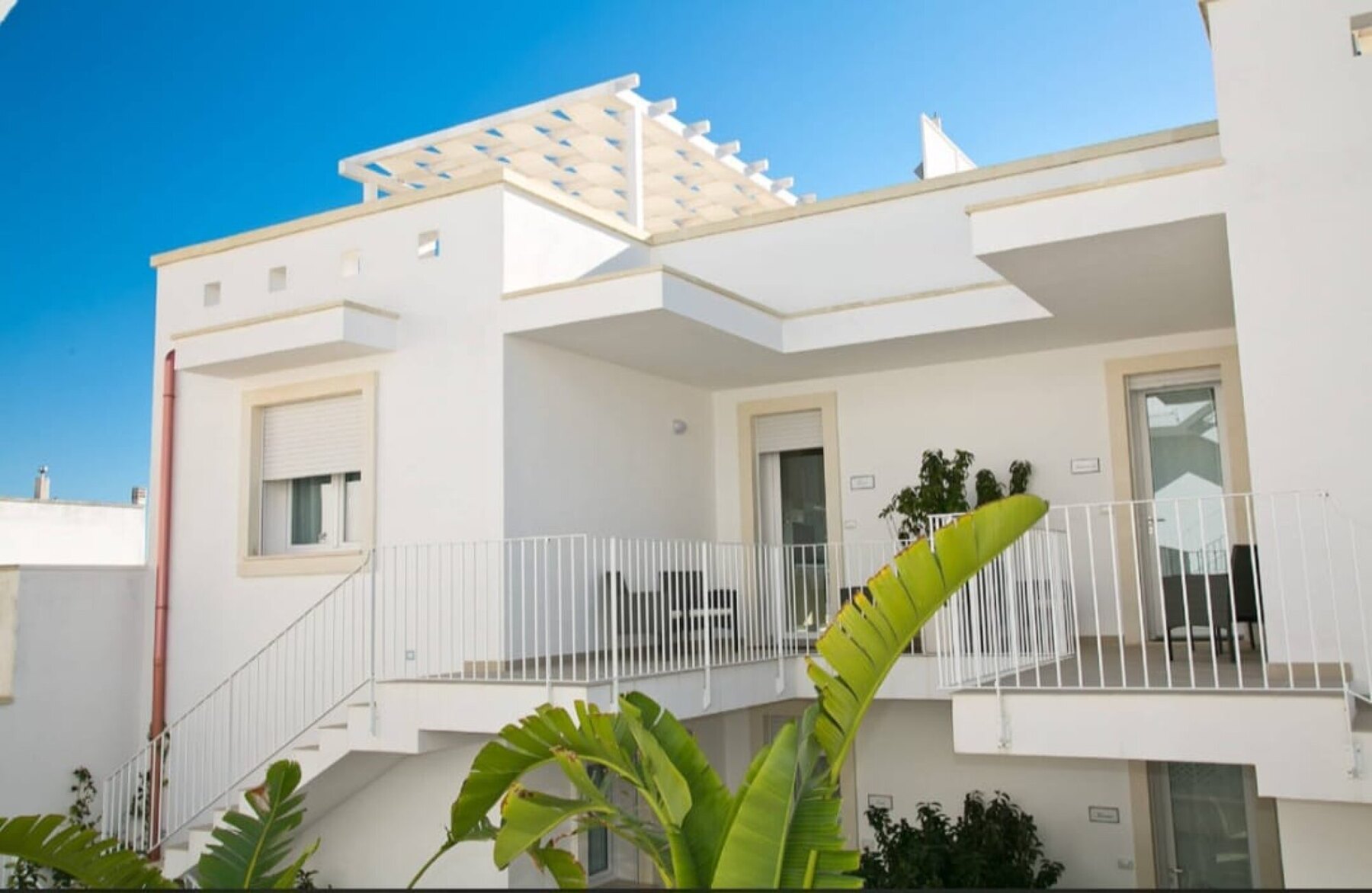 A new apartment complex in Santa Maria di Leuca