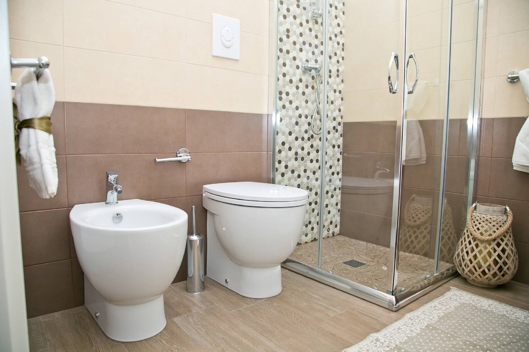 Bathroom with shower