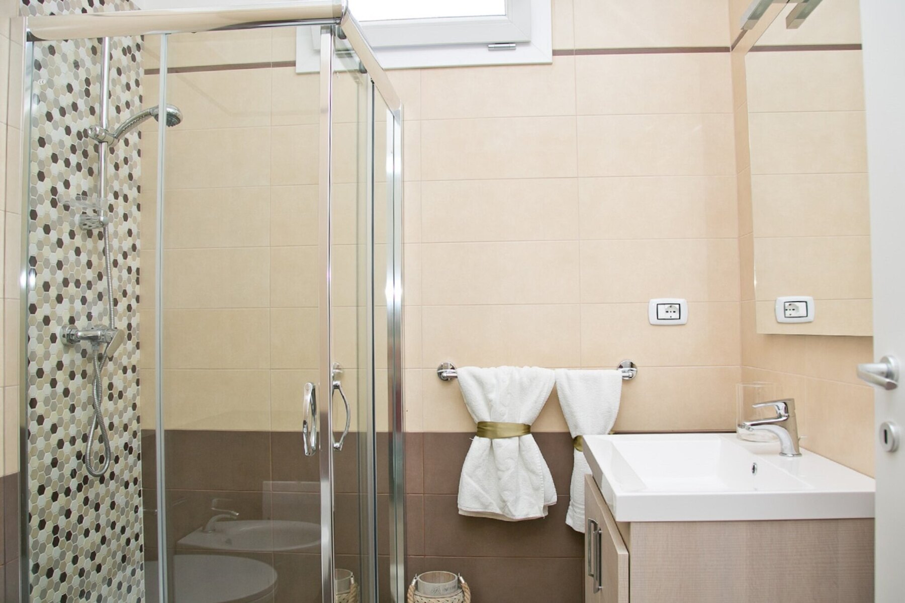A second bathroom in the complex